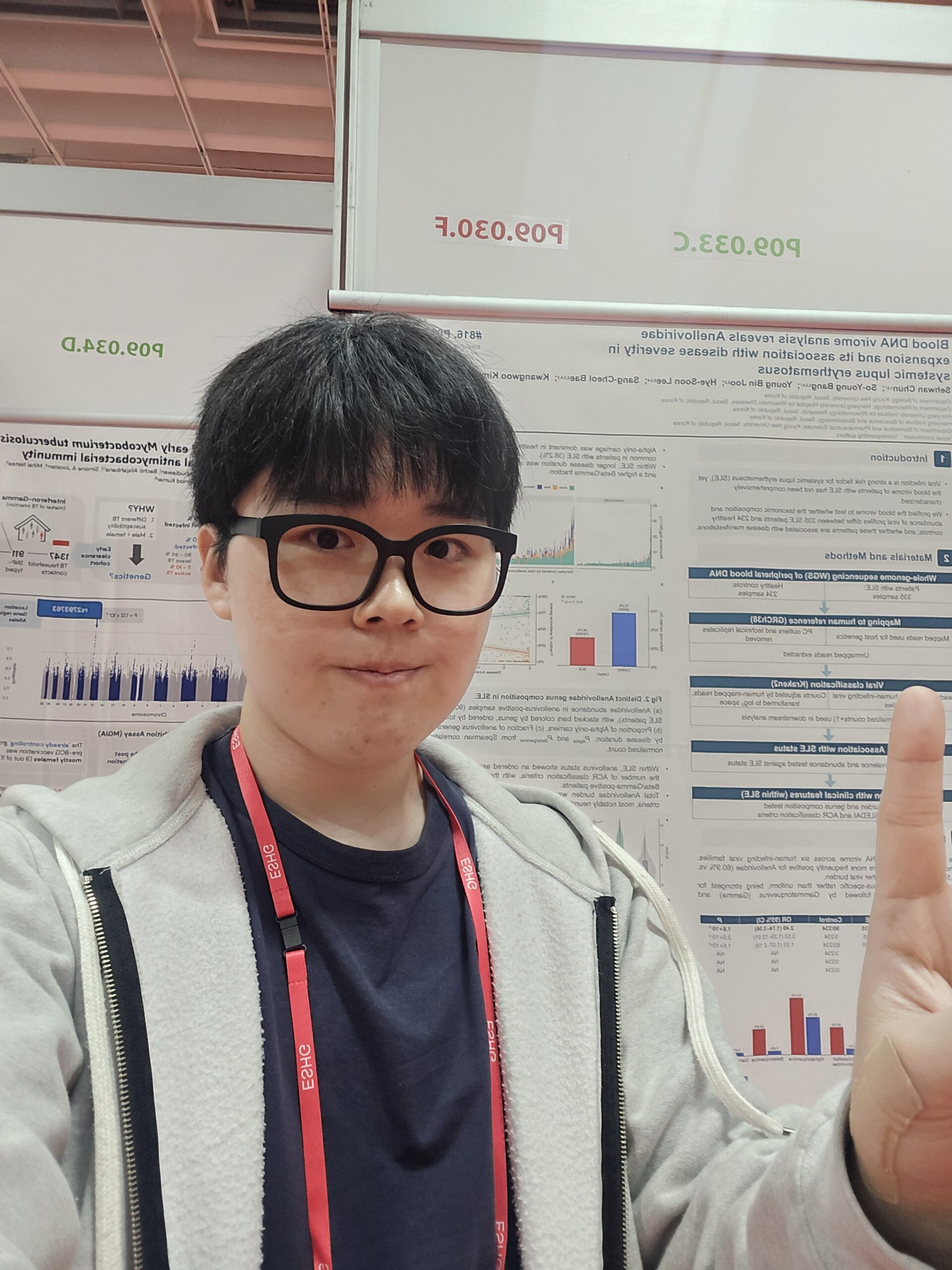 Read more about the article Kwangwoo and Sehwan at ESHG 2026 in Gothenburg, Sweden
